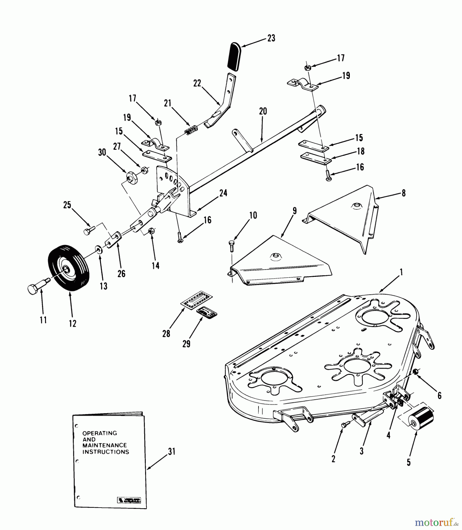  Toro Neu Mowers, Deck Assembly Only 05-42ER01 - Toro 42