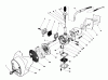 Toro 51641 (TC 1000) - TC 1000 Gas Trimmer, 1985 (5000001-5999999) Ersatzteile AIR CLEANER & CARBURETOR ASSEMBLY