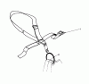 Toro 51641 (TC 1000) - TC 1000 Gas Trimmer, 1985 (5000001-5999999) Ersatzteile DELUXE HARNESS NO. 46-2960 (OPTIONAL)