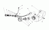 Toro 51641 (TC 1000) - TC 1000 Gas Trimmer, 1985 (5000001-5999999) Ersatzteile FUEL TANK ASSEMBLY