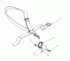 Toro 51641 (TC 1000) - TC 1000 Gas Trimmer, 1986 (6000001-6999999) Ersatzteile DELUXE SHOULDER/BELT HARNESS (OPTIONAL)