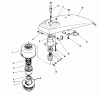 Toro 51641 (TC 1000) - TC 1000 Gas Trimmer, 1986 (6000001-6999999) Ersatzteile TRIMMER HEAD ASSEMBLY