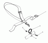 Toro 51641 (TC 1000) - TC 1000 Gas Trimmer, 1987 (7000001-7999999) Ersatzteile DELUXE SHOULDER/BELT HARNESS (OPTIONAL)