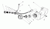 Toro 51641 (TC 1000) - TC 1000 Gas Trimmer, 1987 (7000001-7999999) Ersatzteile FUEL TANK ASSEMBLY
