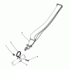 Toro 51641 (TC 1000) - TC 1000 Gas Trimmer, 1987 (7000001-7999999) Ersatzteile SHOULDER HARNESS (OPTIONAL)