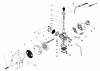 Toro 51642 (TC 2000) - TC 2000 Gas Trimmer, 1987 (7000001-7999999) Ersatzteile CARBURETOR & AIR CLEANER ASSEMBLY