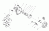 Toro 51642 (TC 2000) - TC 2000 Gas Trimmer, 1987 (7000001-7999999) Ersatzteile CLUTCH CASE & FAN ASSEMBLY