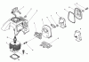 Toro 51642 (TC 2000) - TC 2000 Gas Trimmer, 1987 (7000001-7999999) Ersatzteile CYLINDER & MUFFLER ASSEMBLY