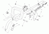 Toro 51642 (TC 2000) - TC 2000 Gas Trimmer, 1987 (7000001-7999999) Ersatzteile HANDLE ASSEMBLY