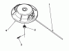 Toro 51643 (TC 3000) - TC 3000 Gas Trimmer, 1986 (6000001-6999999) Ersatzteile FIXED LINE HEAD (OPTIONAL) #1