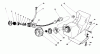 Toro 51643 (TC 3000) - TC 3000 Gas Trimmer, 1986 (6000001-6999999) Ersatzteile FUEL TANK ASSEMBLY