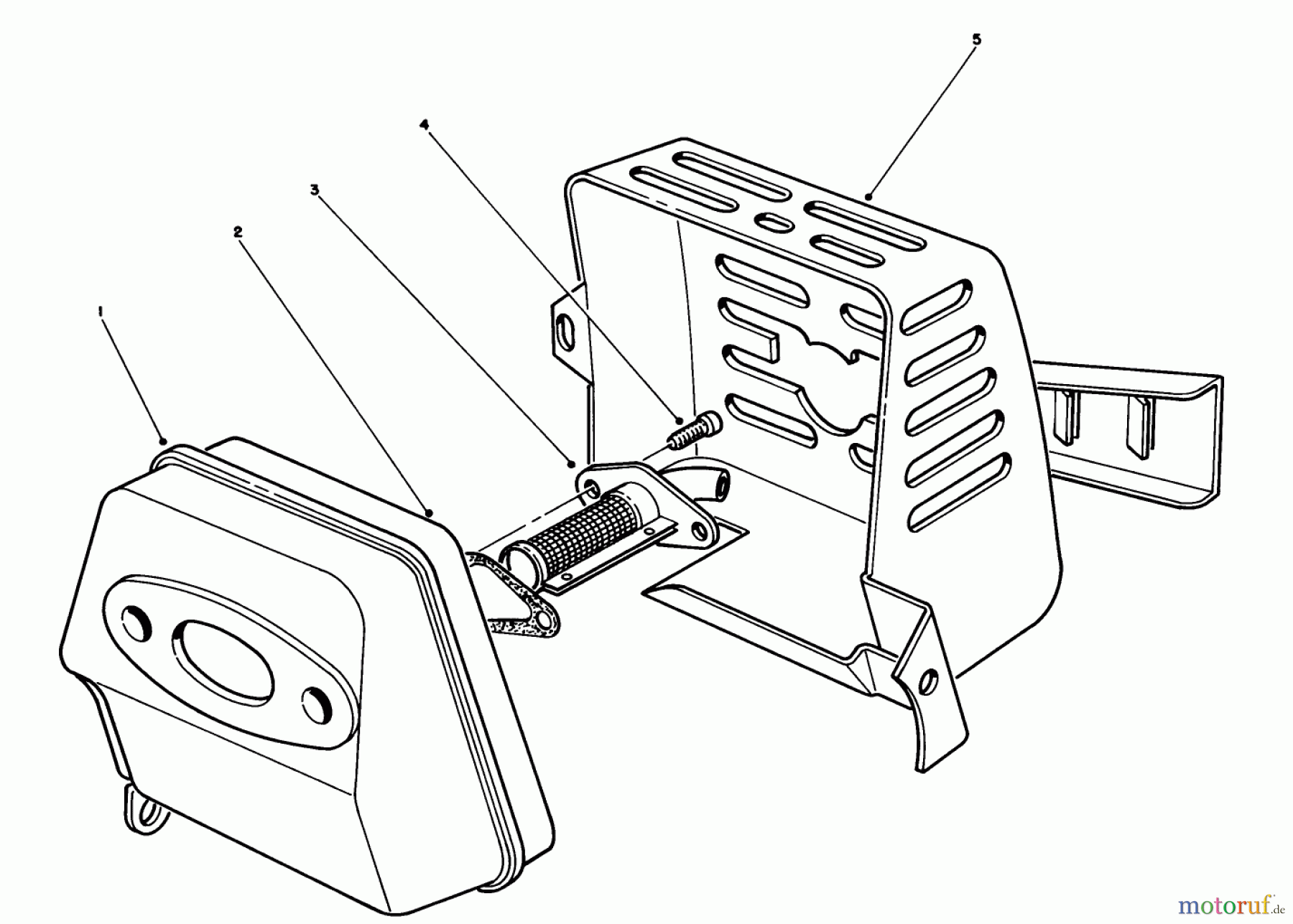  Toro Neu Trimmers, String/Brush 51643 (TC 3000) - Toro TC 3000 Gas Trimmer, 1987 (7000001-7999999) SPARK ARRESTOR MUFFLER KIT 52-5090 (OPTIONAL)