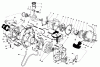 Toro 51644 (TC 4000) - TC 4000 Gas Trimmer, 1985 (5000001-5999999) Ersatzteile ENGINE ASSEMBLY