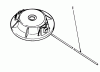 Toro 51644 (TC 4000) - TC 4000 Gas Trimmer, 1985 (5000001-5999999) Ersatzteile FIXED LINE HEAD NO. 51-2760 (OPTIONAL)