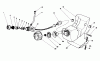 Toro 51644 (TC 4000) - TC 4000 Gas Trimmer, 1985 (5000001-5999999) Ersatzteile FUEL TANK ASSEMBLY