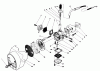 Toro 51644 (TC 4000) - TC 4000 Gas Trimmer, 1987 (7000001-7999999) Ersatzteile CARBURETOR & AIR CLEANER ASSEMBLY