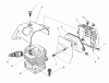 Toro 51644 (TC 4000) - TC 4000 Gas Trimmer, 1987 (7000001-7999999) Ersatzteile CYLINDER & MUFFLER CLEANER ASSEMBLY