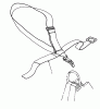 Toro 51644 (TC 4000) - TC 4000 Gas Trimmer, 1987 (7000001-7999999) Ersatzteile DELUXE SHOULDER BELT HARNESS (OPTIONAL)