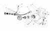 Toro 51644 (TC 4000) - TC 4000 Gas Trimmer, 1987 (7000001-7999999) Ersatzteile FUEL TANK ASSEMBLY