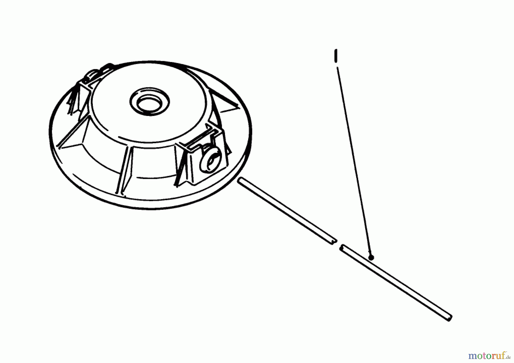  Toro Neu Trimmers, String/Brush 51645 (TC 5000) - Toro TC 5000 Gas Trimmer, 1985 (5000001-5999999) FIXED LINE HEAD NO. 51-2760 (OPTIONAL)