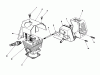 Toro 51645 (TC 5000) - TC 5000 Gas Trimmer, 1986 (6000001-6999999) Ersatzteile CYLINDER & MUFFLER ASSEMBLY