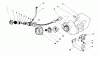 Toro 51645 (TC 5000) - TC 5000 Gas Trimmer, 1986 (6000001-6999999) Ersatzteile FUEL TANK ASSEMBLY
