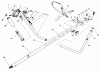 Toro 51645V (TC 5000) - TC 5000 Gas Trimmer, 1991 (1000001-1999999) Ersatzteile HANDLE ASSEMBLY