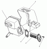 Toro 51645V (TC 5000) - TC 5000 Gas Trimmer, 1991 (1000001-1999999) Ersatzteile SPARK ARRESTOR MUFFLER KIT NO. 55-7400