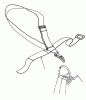 Toro 51650 (TC 3100) - TC 3100 Gas Trimmer, 1989 (9000001-9999999) Ersatzteile DELUXE SHOULDER BELT HARNESS (OPTIONAL)