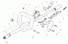 Toro 51650 (TC 3100) - TC 3100 Gas Trimmer, 1989 (9000001-9999999) Ersatzteile HANDLE ASSEMBLY