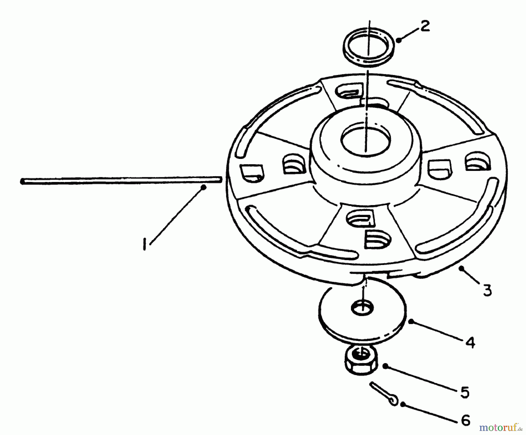  Toro Neu Trimmers, String/Brush 51650 (TC 3100) - Toro TC 3100 Gas Trimmer, 1992 (2000001-2999999) METALLIC FIXED LINE CUTTER HEAD (OPTIONAL)