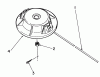 Toro 51660 (TC 3500) - TC 3500 Gas Trimmer, 1991 (1000001-1999999) Ersatzteile FIXED LINE HEAD (OPTIONAL) #1