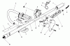 Toro 51660 (TC 3500) - TC 3500 Gas Trimmer, 1991 (1000001-1999999) Ersatzteile HANDLE ASSEMBLY