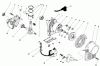 Toro 51660 (TC 3500) - TC 3500 Gas Trimmer, 1991 (1000001-1999999) Ersatzteile RECOIL & CRANKSHAFT ASSEMBLY