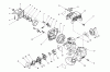 Toro 51665 (TC 3510) - TC 3510 Gas Trimmer, 1990 (0000001-0999999) Ersatzteile ENGINE ASSEMBLY #1