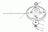 Toro 51665 (TC 3510) - TC 3510 Gas Trimmer, 1990 (0000001-0999999) Ersatzteile FIXED LINE HEAD (OPTIONAL) #2