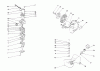 Toro 51665 (TC 3510) - TC 3510 Gas Trimmer, 1991 (1000001-1999999) Ersatzteile ENGINE ASSEMBLY #3