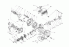 Toro 51675 (TC 5010) - TC 5010 Gas Trimmer, 1991 (1000001-1999999) Ersatzteile ENGINE ASSEMBLY #1