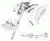 Toro 51720 - Cordless Power String Trimmer, 1990 (0000001-0999999) Ersatzteile HANDLE ASSEMBLY