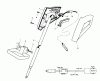Toro 51720 - Trimmer, 1993 (3000001-3999999) Ersatzteile HANDLE ASSEMBLY