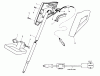 Toro 51770 - 12 Volt Electric Trimmer, 1990 (0000001-0999999) Ersatzteile HANDLE ASSEMBLY
