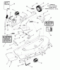 Toro 05-42XR04 - 42" Rear Discharge Mower, 1985 Ersatzteile SIDE DISCHARGE MOWER-42 IN. (107 CM)