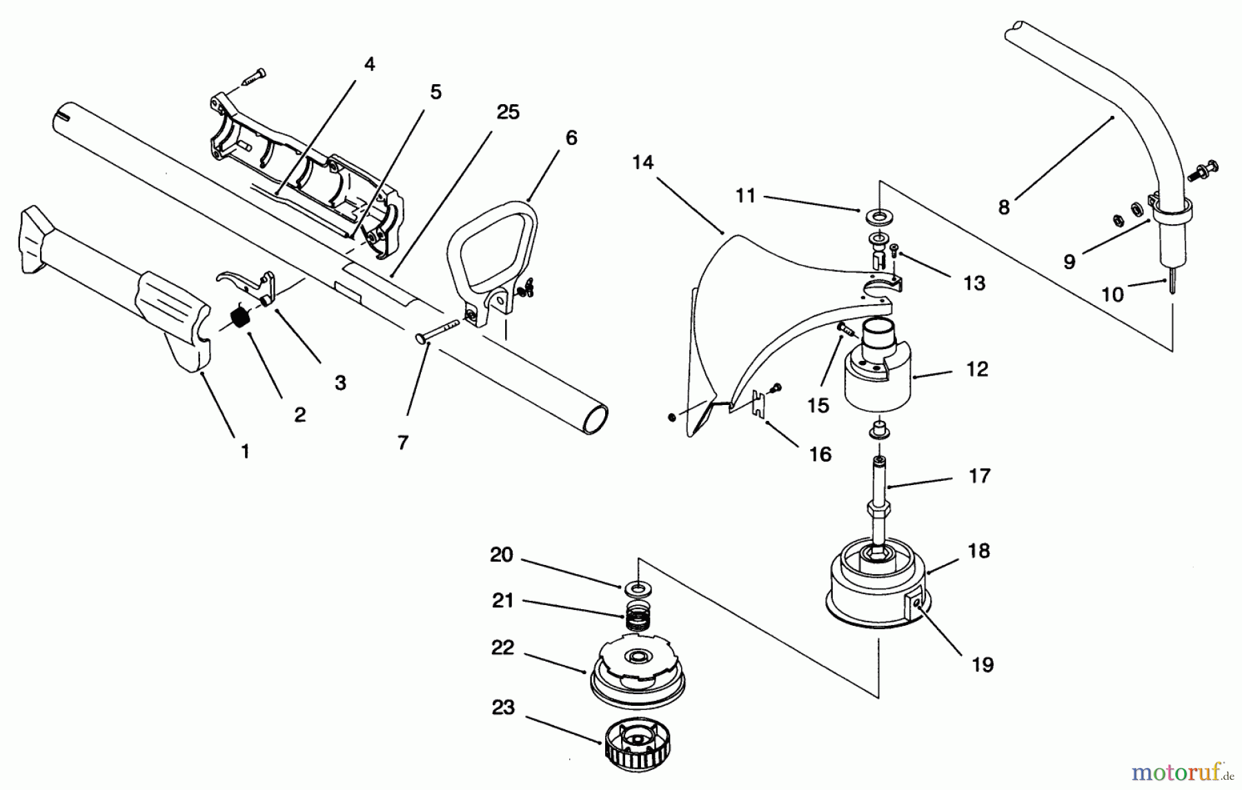 Toro Neu Trimmers, String/Brush 51903 - Toro 18