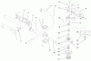 Toro 51908 - 18" Brush Cutter, 1998 (800000001-899999999) Ersatzteile BOOM AND TRIMMER ASSEMBLY