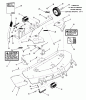 Toro 05-42XR05 - 42" Rear Discharge Mower, 1985 Ersatzteile SIDE DISCHARGE MOWER-42 IN. (107 CM)