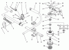 Toro 51918 - 18" Brush Cutter, 1999 (990000001-999999999) Ersatzteile BOOM AND TRIMMER ASSEMBLY