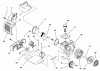 Toro 51918 - 18" Brush Cutter, 1999 (990000001-999999999) Ersatzteile ENGINE ASSEMBLY #1