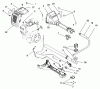 Toro 51920 - 15" Gas Trimmer, 1996 (69000001-69999999) Ersatzteile HANDLE & UPPER BOOM ASSEMBLY