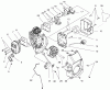 Toro 51921 - 15" Gas Trimmer, 1997 (79000001-79999999) Ersatzteile CARBURETOR & MUFFLER ASSEMBLIES