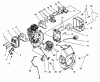 Toro 51926 - 16" Gas Trimmer, 1996 (69000001-69999999) Ersatzteile CARBURETOR & MUFFLER ASSEMBLIES